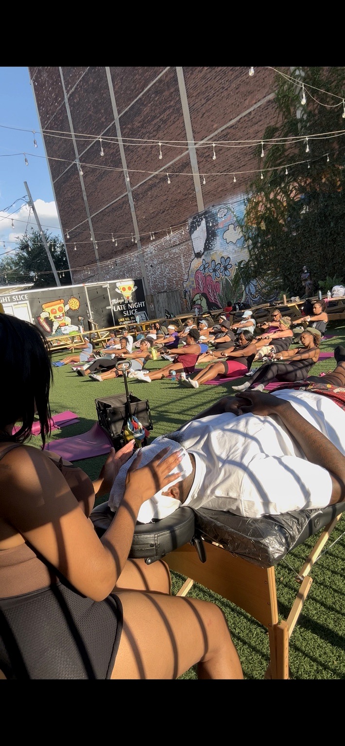 Soul Studio community wellness pop-up event